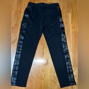 Armani Exchange logo men’s tuxedo joggers